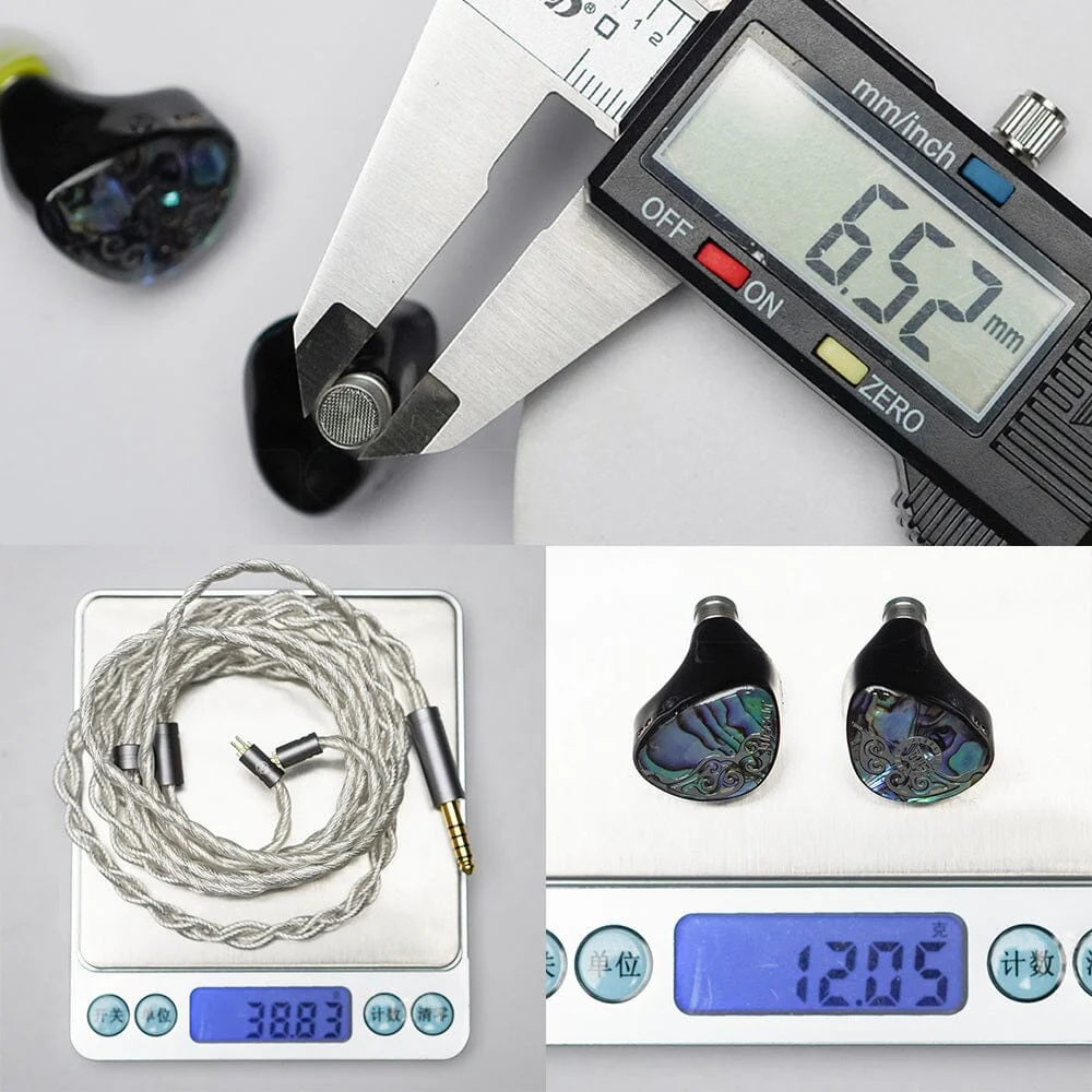 JUZEAR Butterfly 61T 6BA+1DD Hi-Fi In-Ear Monitors - Image 11