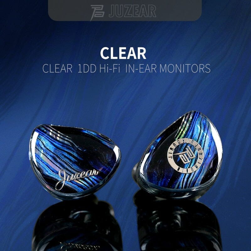 JUZEAR Clear 10mm LCP Dynamic Driver In-Ear Earphone - Image 4
