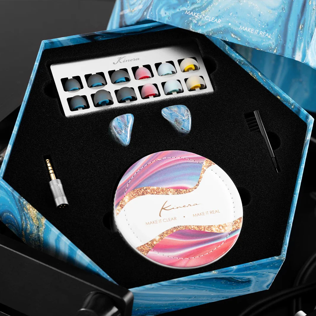 Kinera Freya 2.0 3BA + 1 DD Hybrid In-Ear Earphone - Image 5