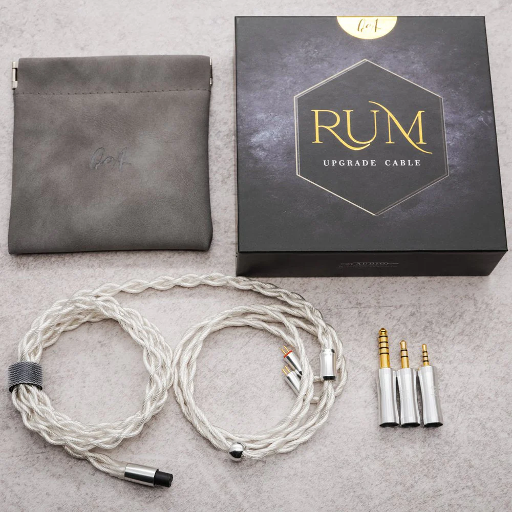 QoA RUM Silver Plated OCC Earphone Cable MMCX / 0.78mm - Image 10