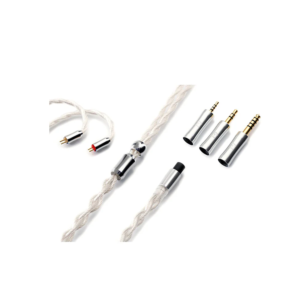 QoA RUM Silver Plated OCC Earphone Cable MMCX / 0.78mm - Image 11