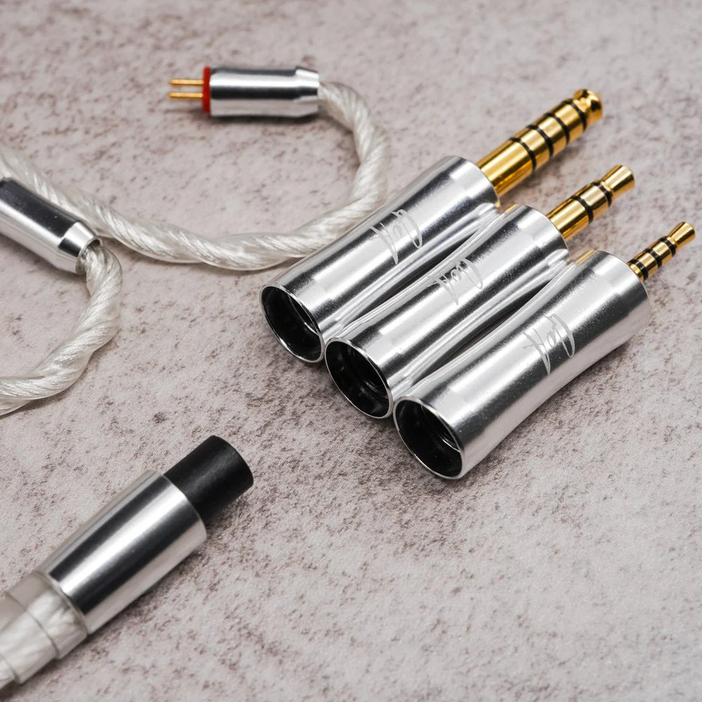 QoA RUM Silver Plated OCC Earphone Cable MMCX / 0.78mm - Image 4