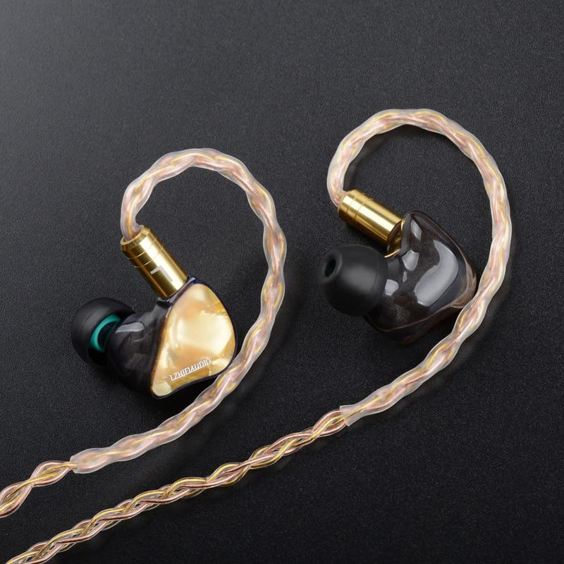 LZ A2 PRO 1 Dynamic+2 Knowles BA Hybrid 3 Driver HIFI Earphone - Image 4