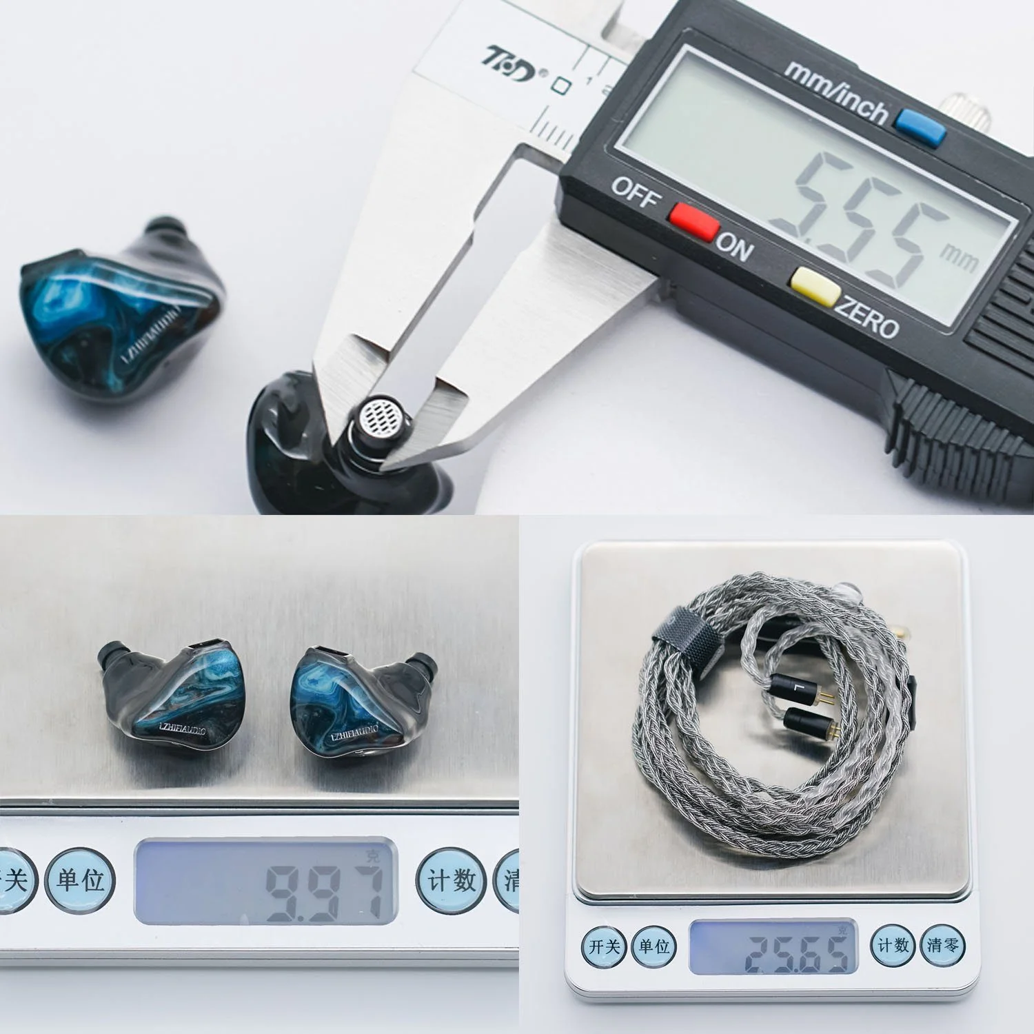 LZ A4 PRO 1 CNT Diaphragm DD + 3 Knowles BA Hybrid HIFI In-Ear Earphone - Image 11