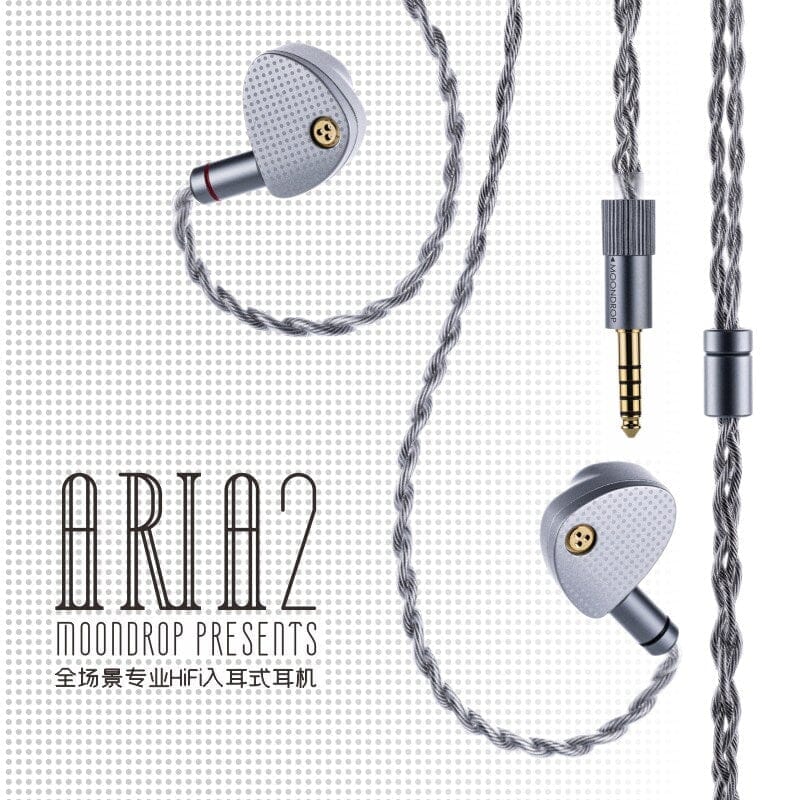 Moondrop Aria 2 / Aria2 Full-Field Hi-Fi Patent Dynamic Driver In-Ear Monitors - Image 10