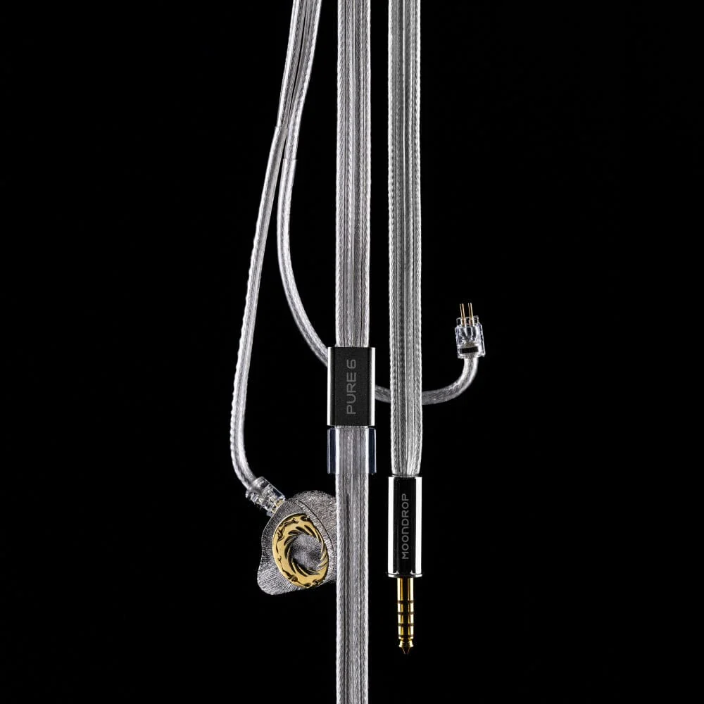 Moondrop Solis II / Solis 2 2DD + 2BA + 4EST Hybrid Silver - Cavity Tribrid In-Ear Monitors - Image 6