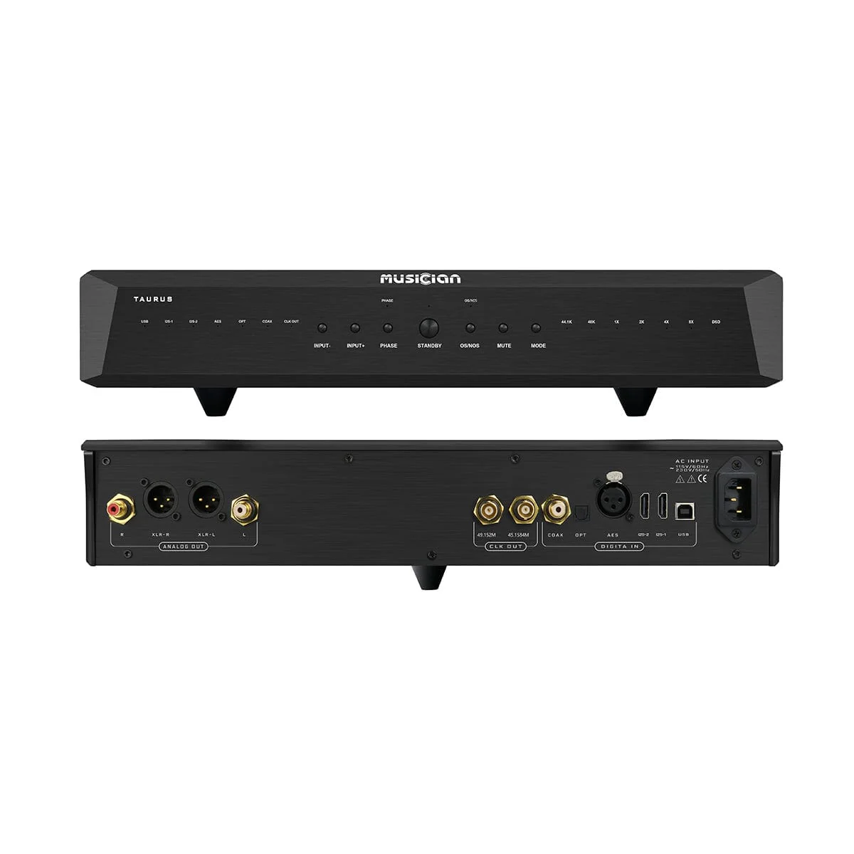 Musician Taurus R2R + DSD Audio DAC (DSD1024/PCM 1536KHz)