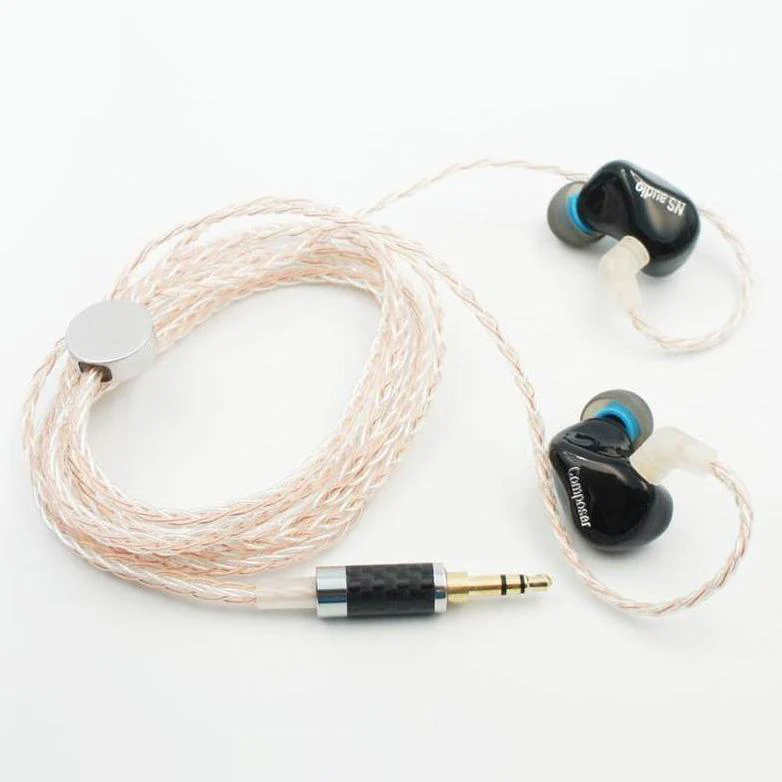 NS Audio NS2 Pro Composer 2BA Detachable IEMs HiFi In-ear Earphones - Image 3