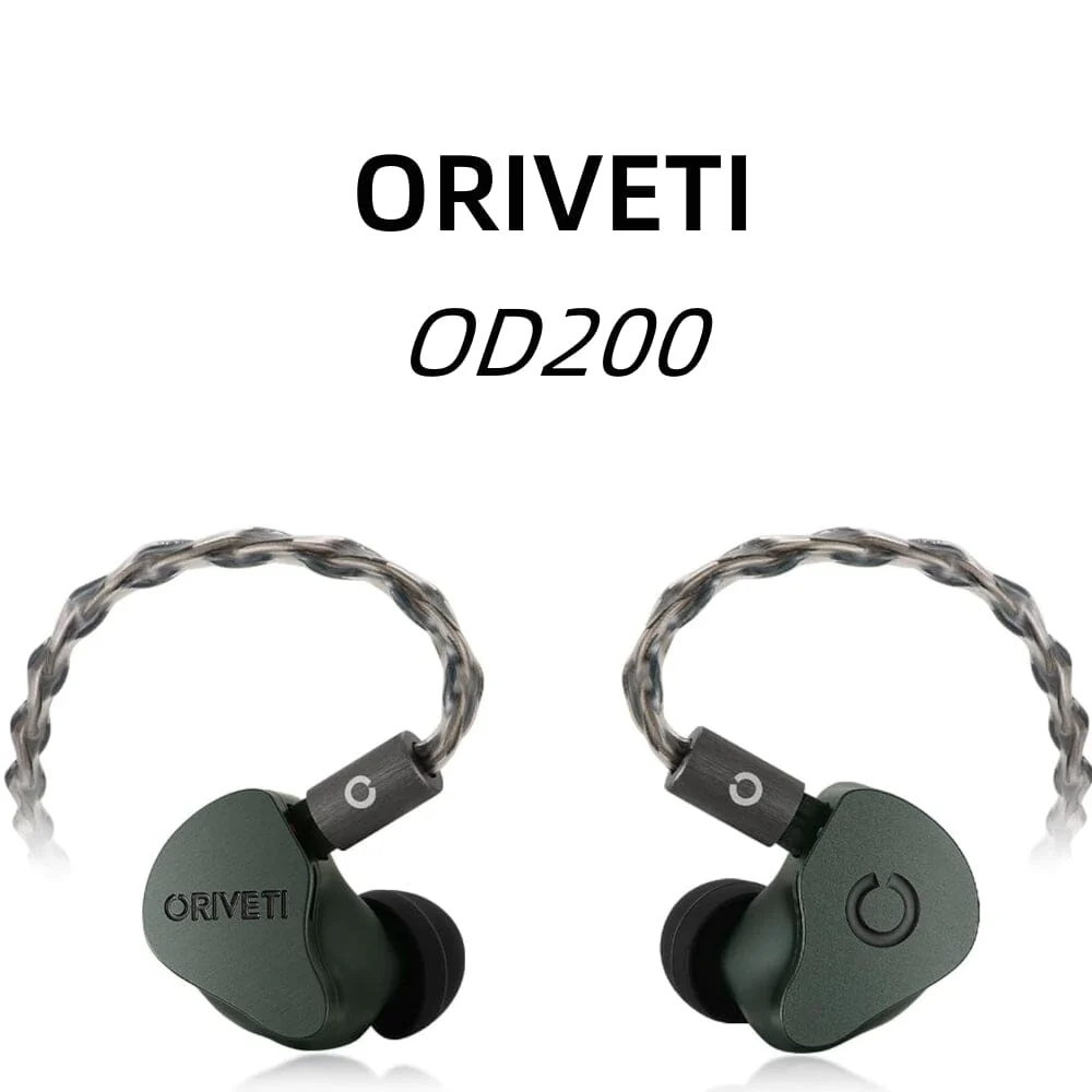 ORIVETI OD200 Single Be-Coated 9.8mm Dynamic Driver HiFi IEMs