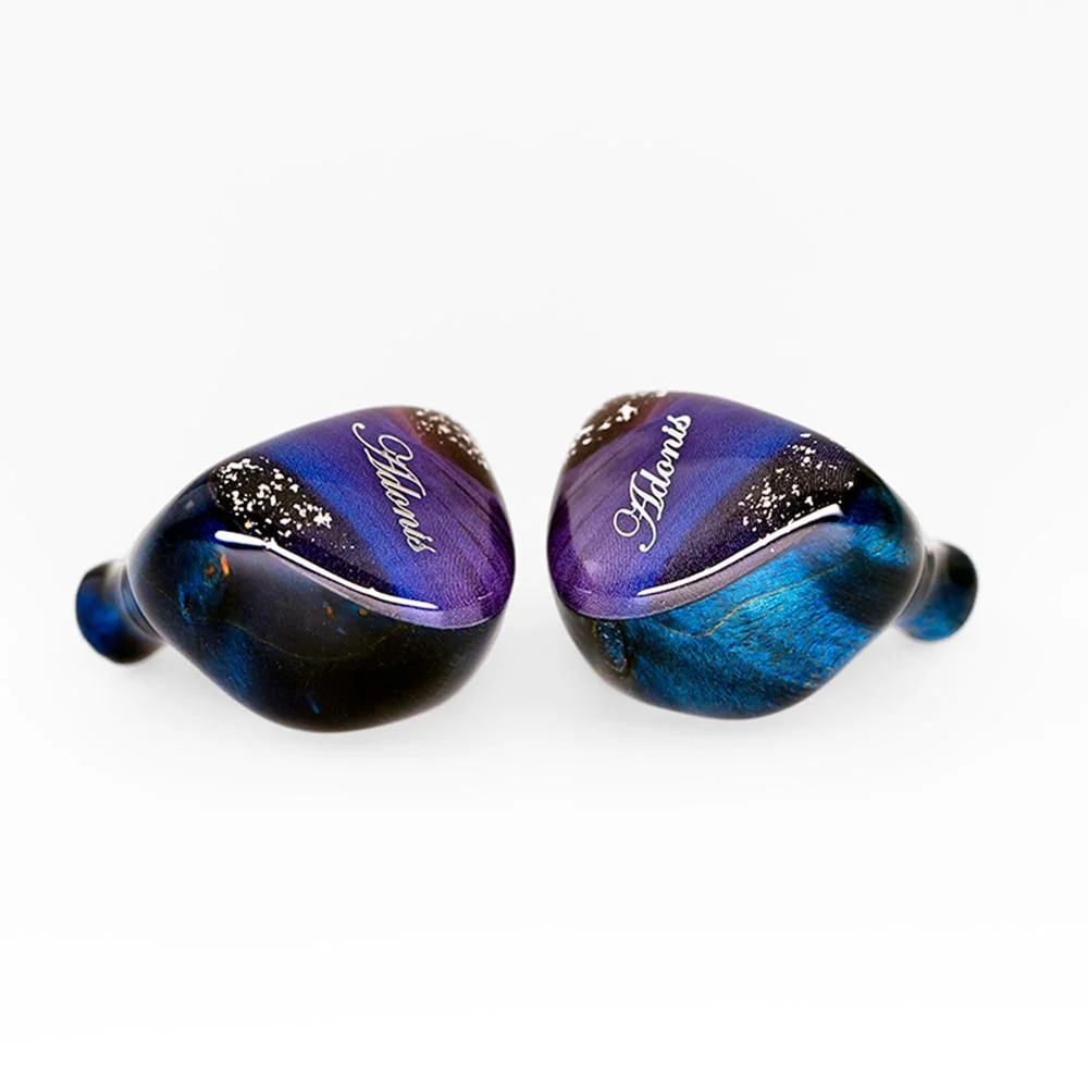 QoA Adonis CNC Resin Wooden Shell In Ear Monitor 10mm DD+2BA Hybrid IEM - Image 4