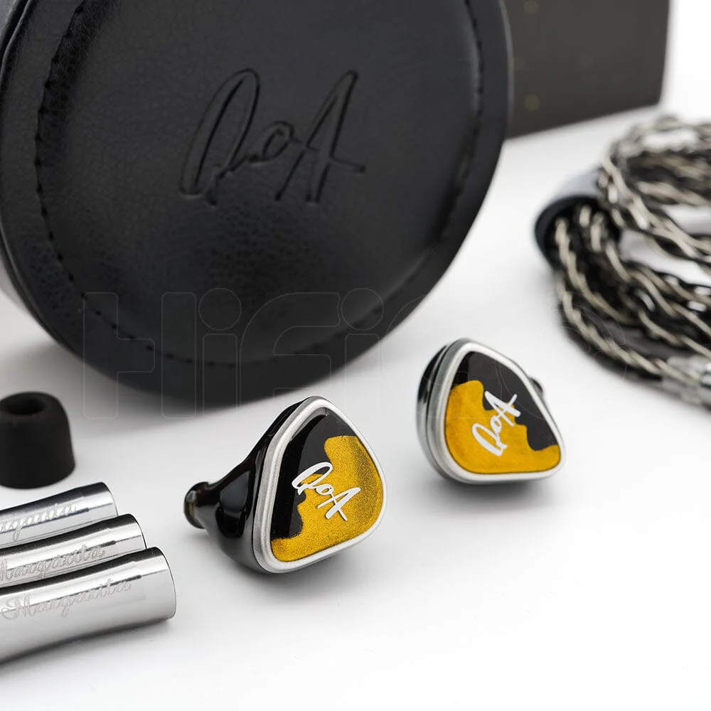 QoA Margarita 2 Sonions EST + 1BA + 7mm DD In Ear Earphone - Image 8