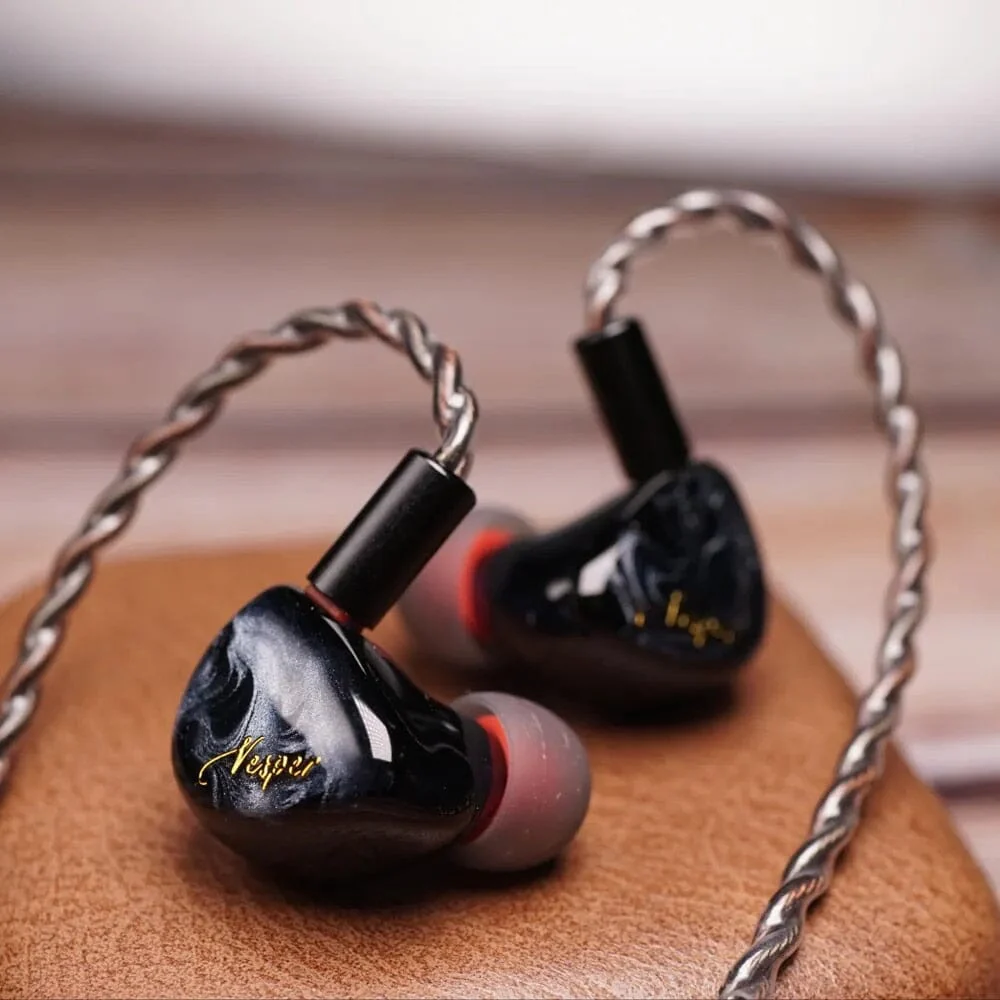 QoA Vesper 1DD 10mm + 1BA Knowles Hybird Driver In Ear Earphone - Image 3