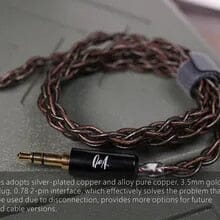QoA Vesper 1DD 10mm + 1BA Knowles Hybird Driver In Ear Earphone - Image 8