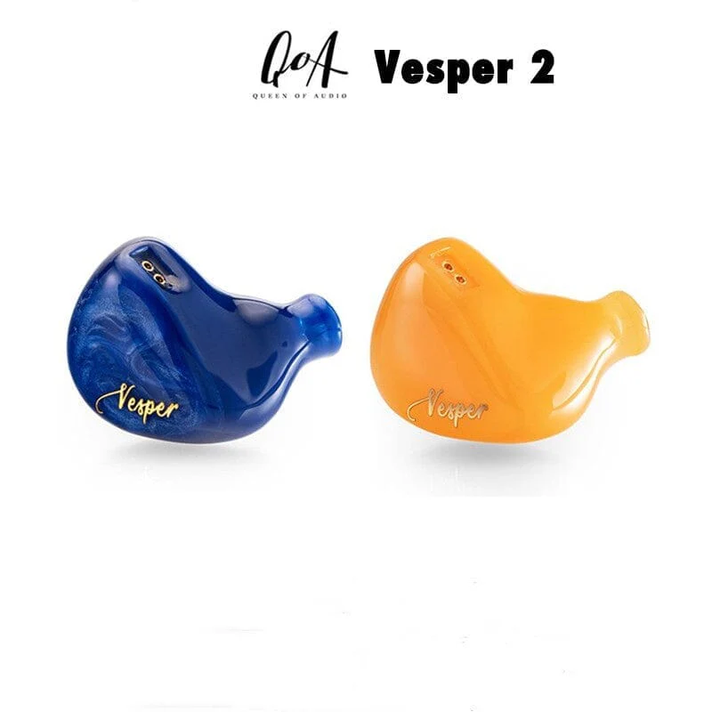 QoA Vesper2 / Vesper 2 1DD+1 Knowles BA Hybrid Driver In-Ear Earphone Monitor - Image 3