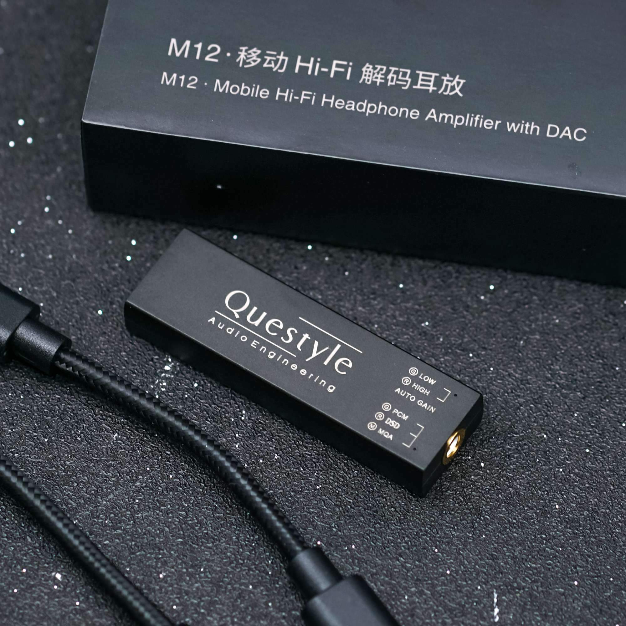 Questyle M12 Mobile HiFi  Headphone Amplifier + DAC - Image 5