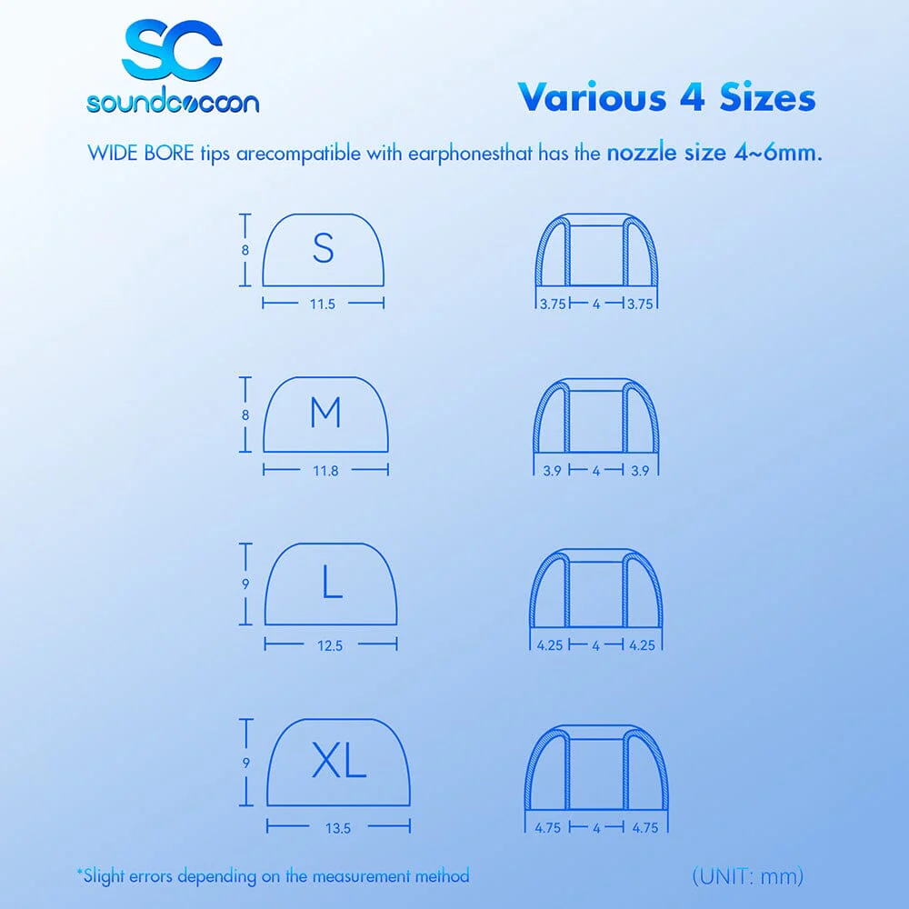 Rose Technics Soundcocoon/SC Liquid Silicone Eartips For Nozzle 4mm-6mm - Image 6