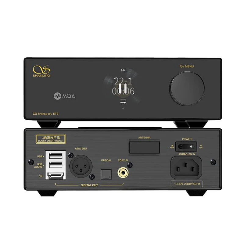 SHANLING ET3 CD Transport Player Full-Featured Digital Turntable - Image 6