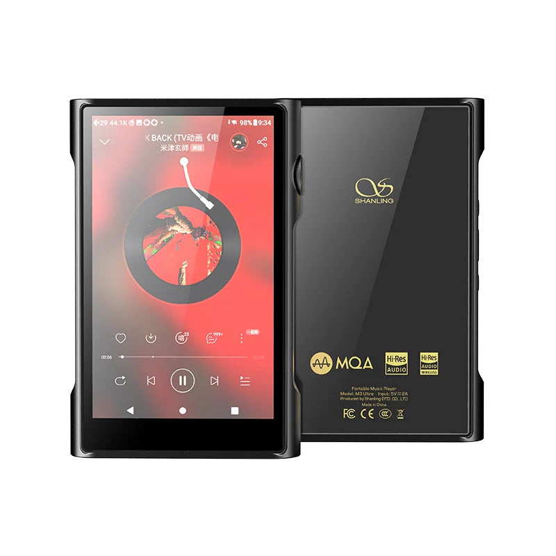 SHANLING M3 Ultra 2*ES9219C DAC 2*RT6863 AMP Bluetooth 5.0 Android 10 HD Player - Image 9