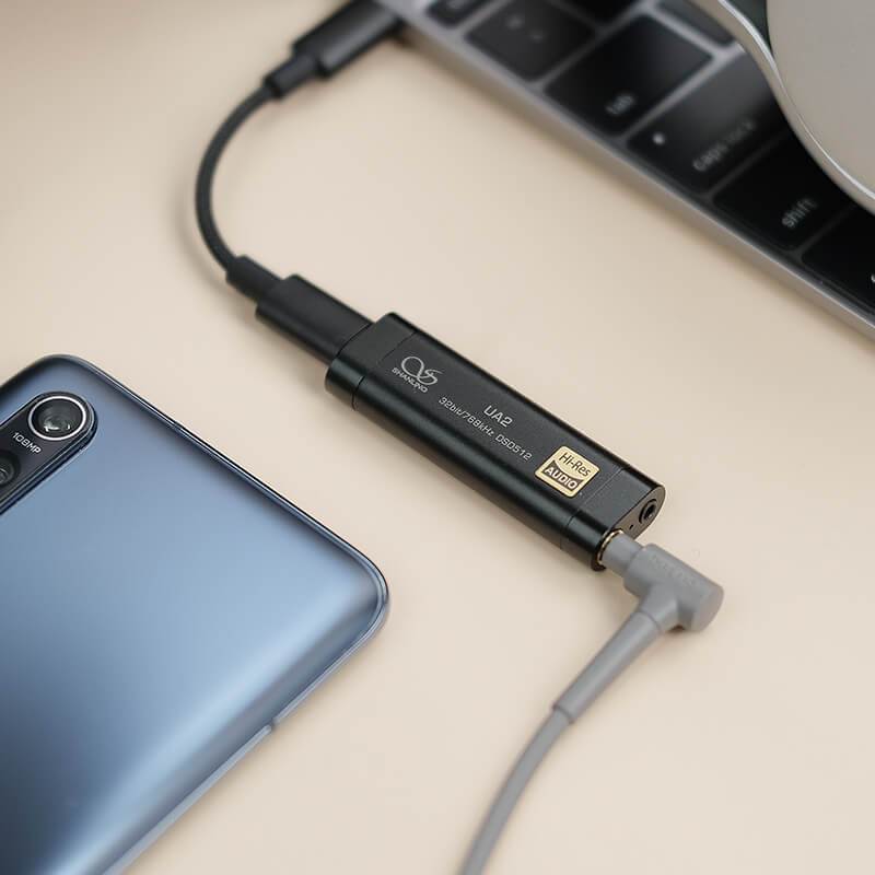 SHANLING UA2 ES9038Q2M Portable USB DAC Headphone AMP - Image 5