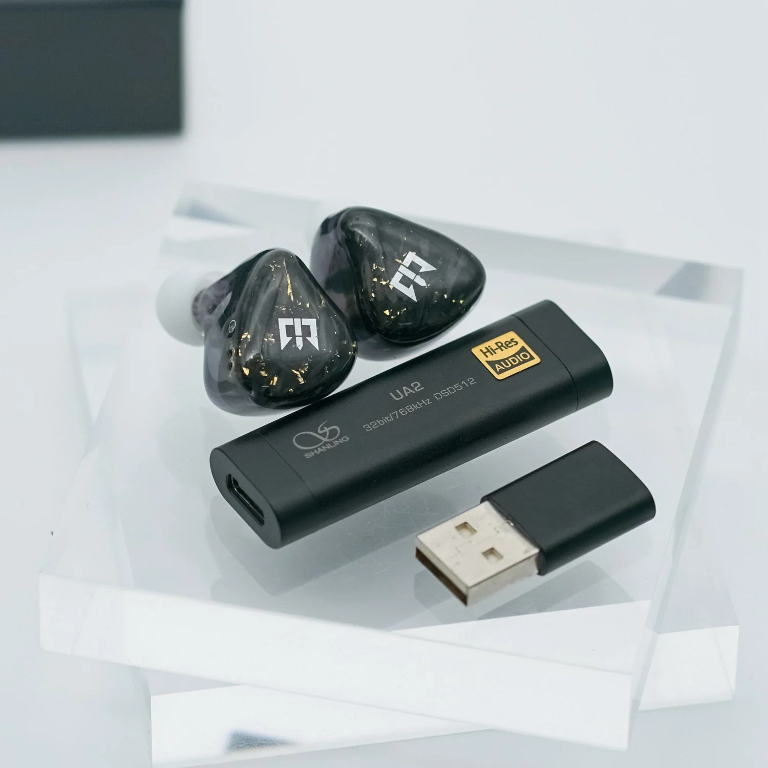 SHANLING UA2 ES9038Q2M Portable USB DAC Headphone AMP - Image 9