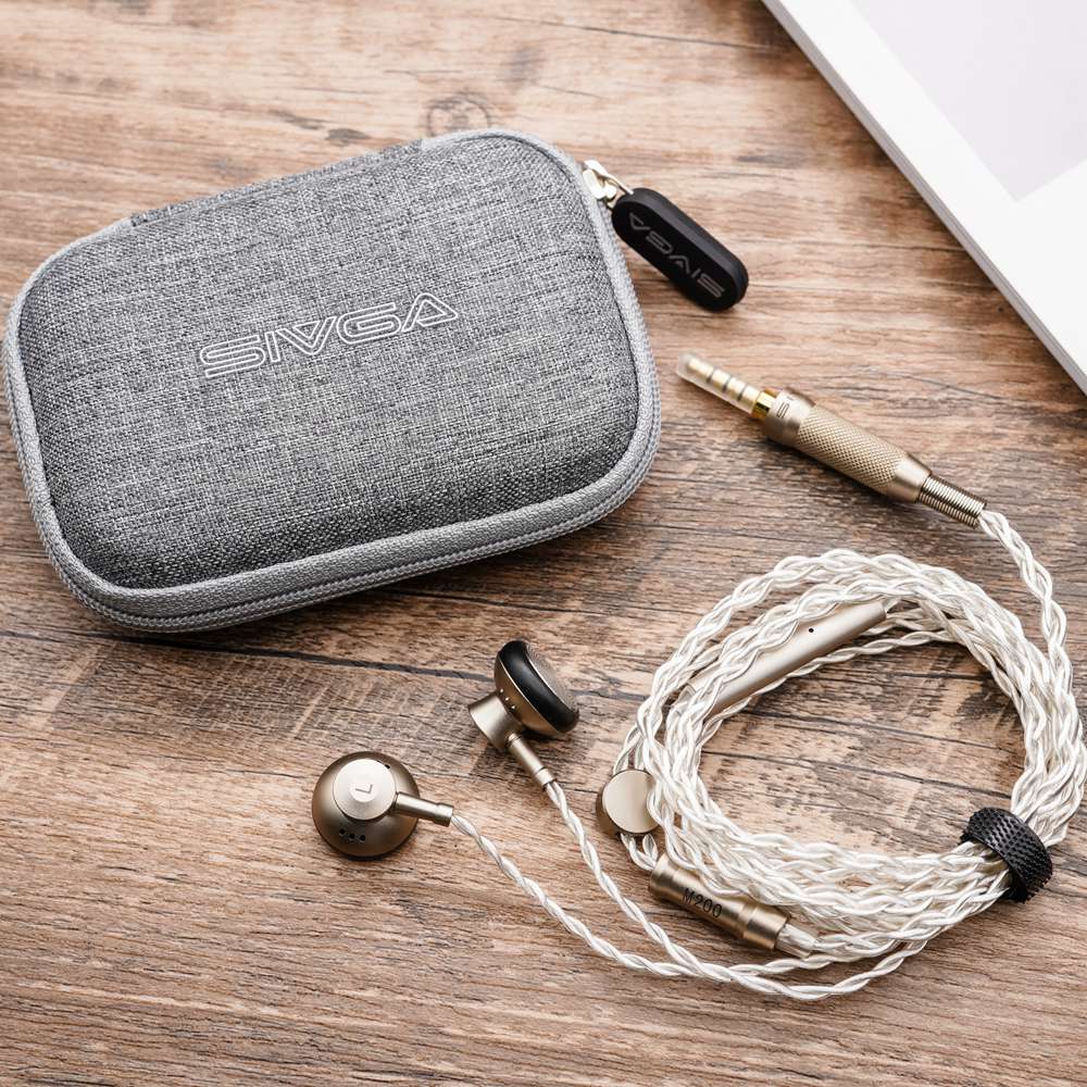 SIVGA M200 HiFi Wired Earphone - With Remote Control - Image 7