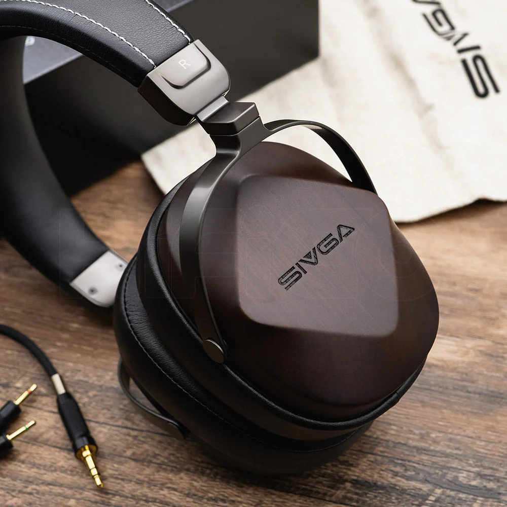 SIVGA Oriole Classic Fashionable Closed Back Rosewood HiFi Headphone - Image 4