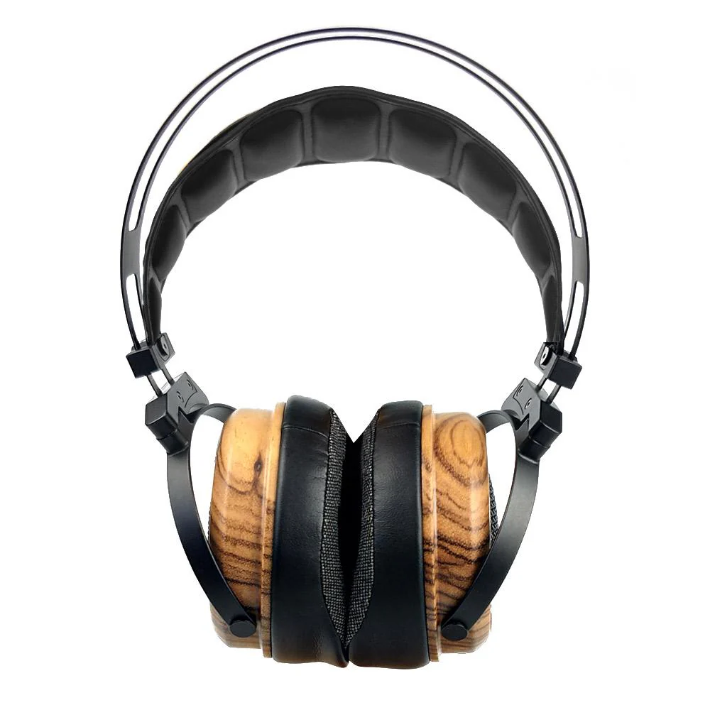 SIVGA PHOENIX Over Ear Open Back Zebra Wood Dynamic/Moving-coill Driver Headphone - Image 4
