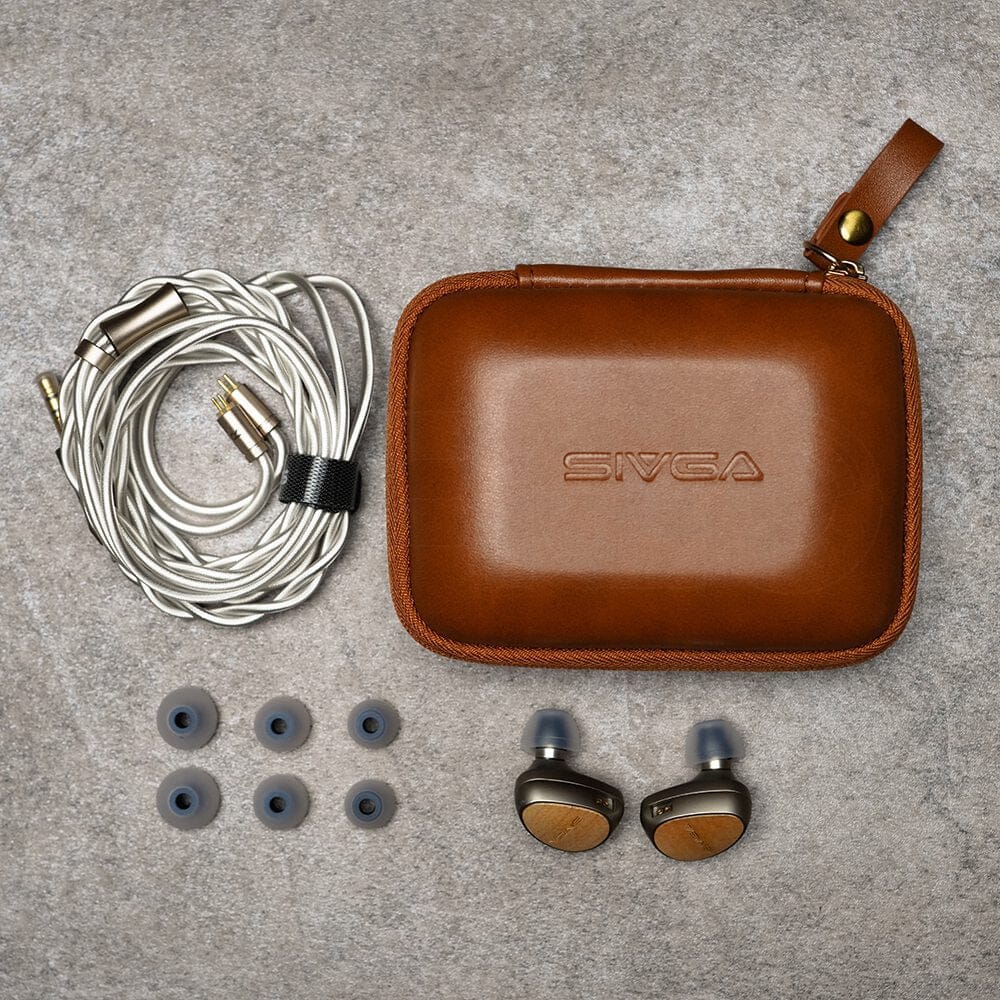 Sivga Que 10mm Beryllium Diaphragm Dynamic Driver In-Ear Earphone - Image 5