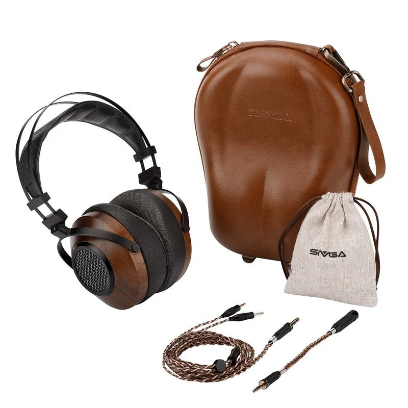 SIVGA SV023 Open Back Walnut Wooden Dynamic Driver Hi-Fi Headphone - Image 11