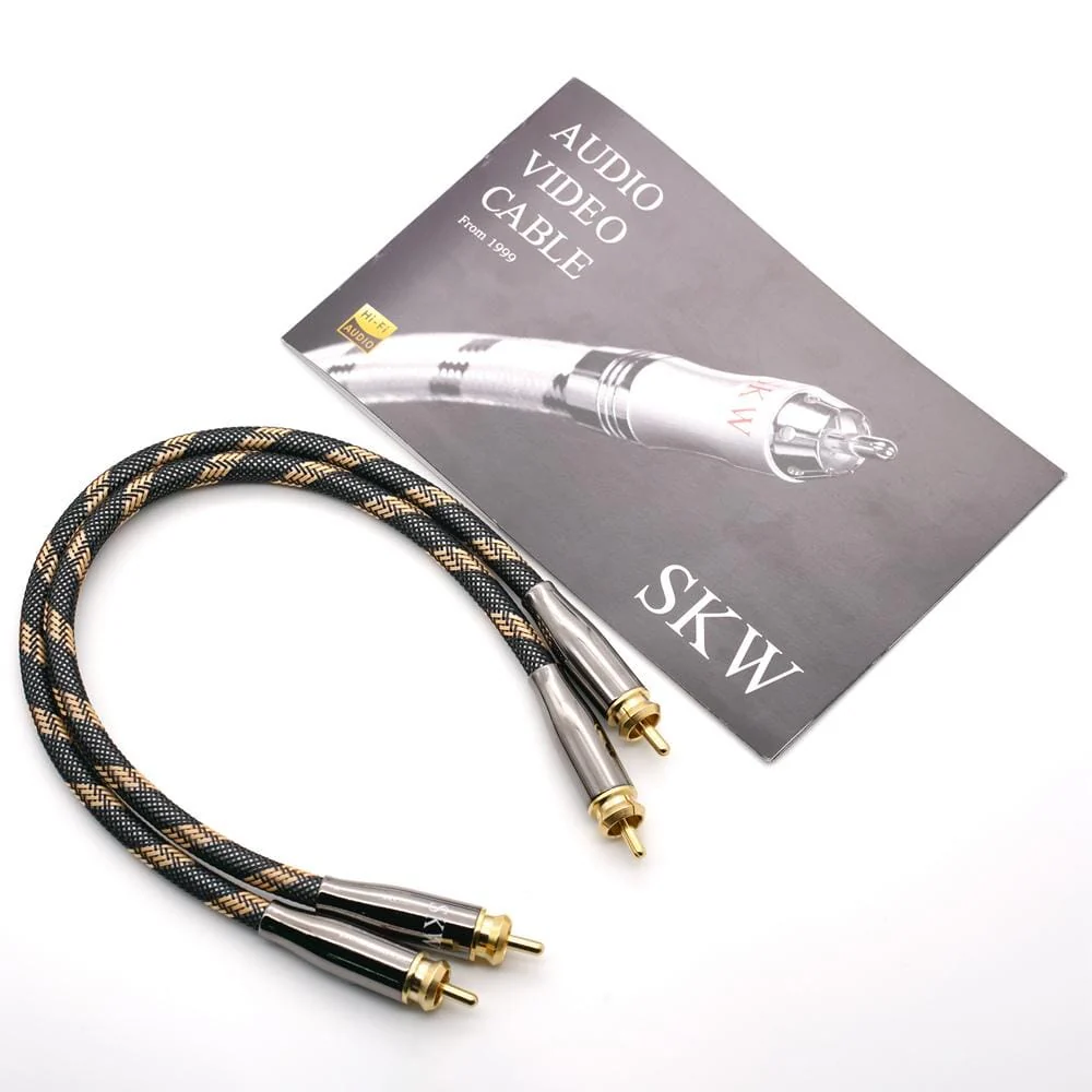 SKW BG04 / BG-04 2RCA to 2 RCA Male to Male Cable - Image 10