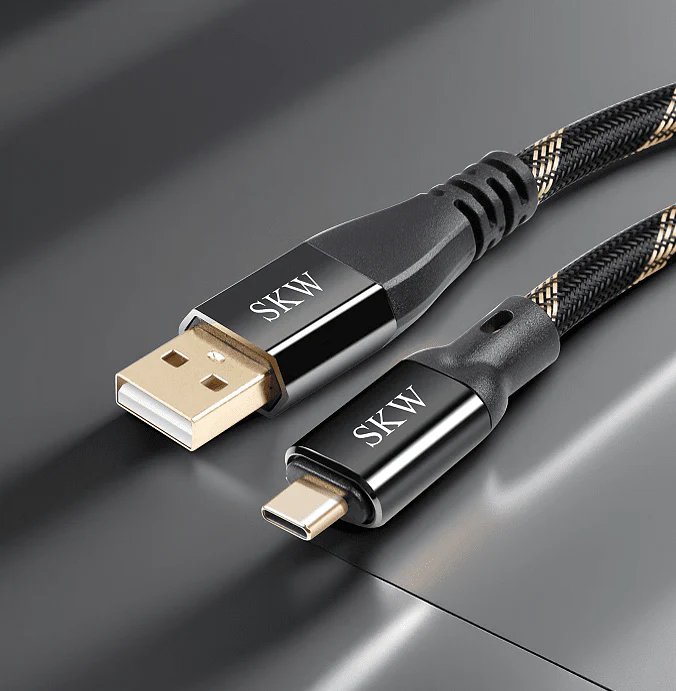 SKW BG-012 USB A-B / A-C HiFi Audio Cable - Image 7