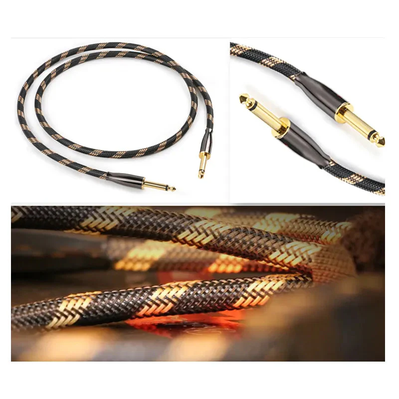 SKW BG-08 6.35mm Jack To 6.35mm Jack 6N Audio Cable ( Pair) - Image 4
