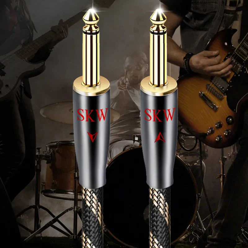 SKW BG-08 6.35mm Jack To 6.35mm Jack 6N Audio Cable ( Pair) - Image 6