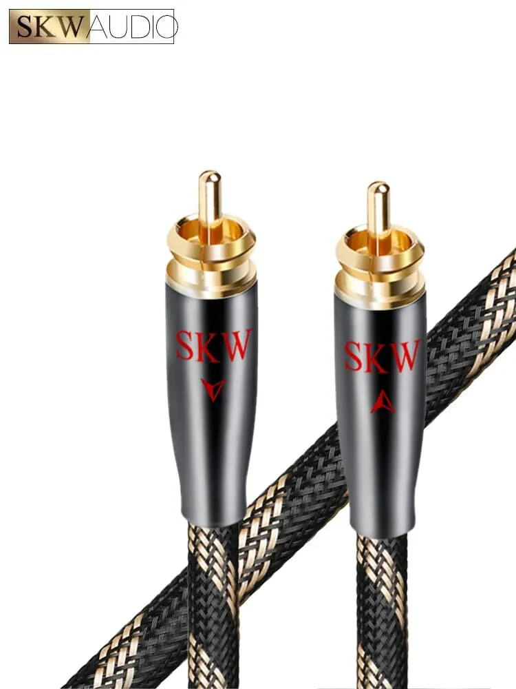 SKW BG01 / BG-01 RCA Audio Cable Male to Male Subwoofer Digital Coaxial HiFi Cable - Image 7