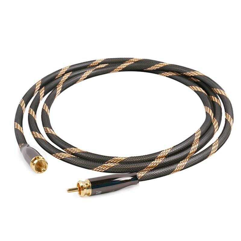 SKW BG01 / BG-01 RCA Audio Cable Male to Male Subwoofer Digital Coaxial HiFi Cable - Image 8