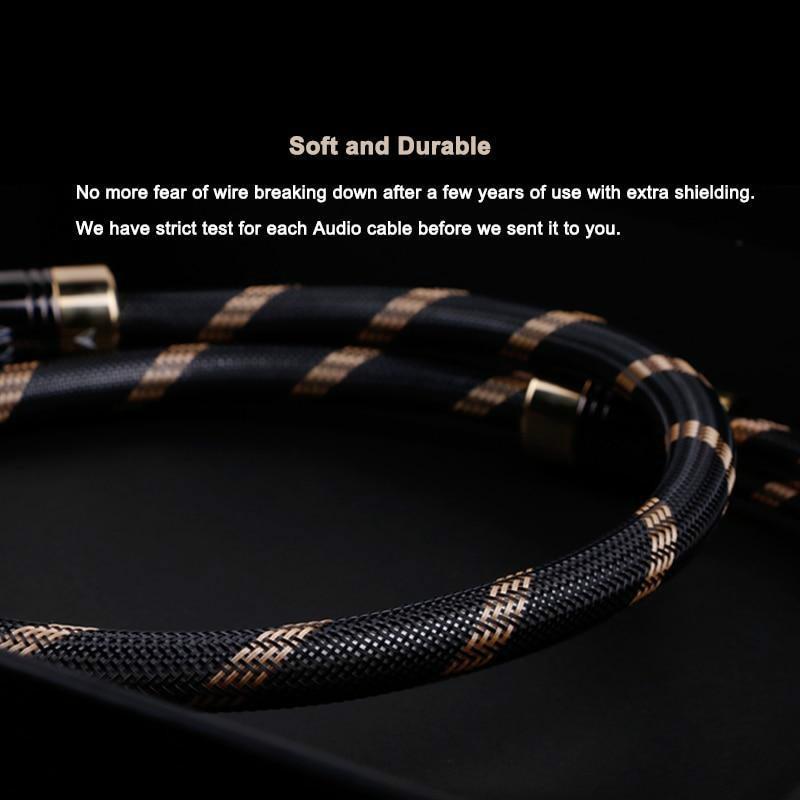 SKW BG-05 / BG05 HIFI Audio Speaker Cable Audiophile Speaker Cord with Banana Spades Plug - Image 4