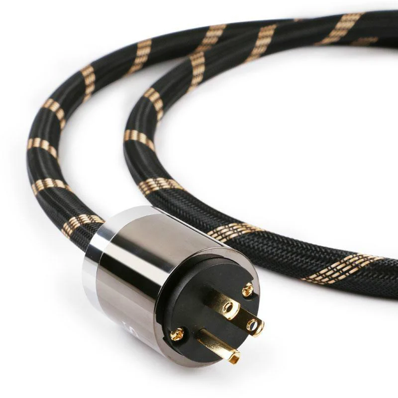 SKW BG-06 HIFI Power Cord With US/EU Type Plug 6N OCC Power Cable - Image 3