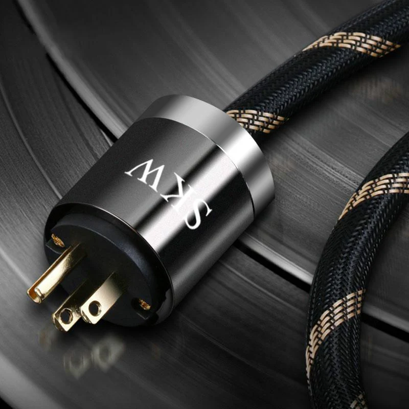 SKW BG-06 HIFI Power Cord With US/EU Type Plug 6N OCC Power Cable - Image 5