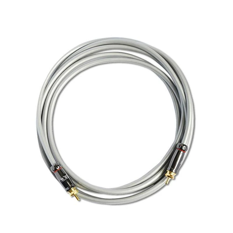 SKW HC3101 RCA Audio Cable Male To Male Plug With 24K Gold-plated for Car Subwoofer Amplifier - Image 6
