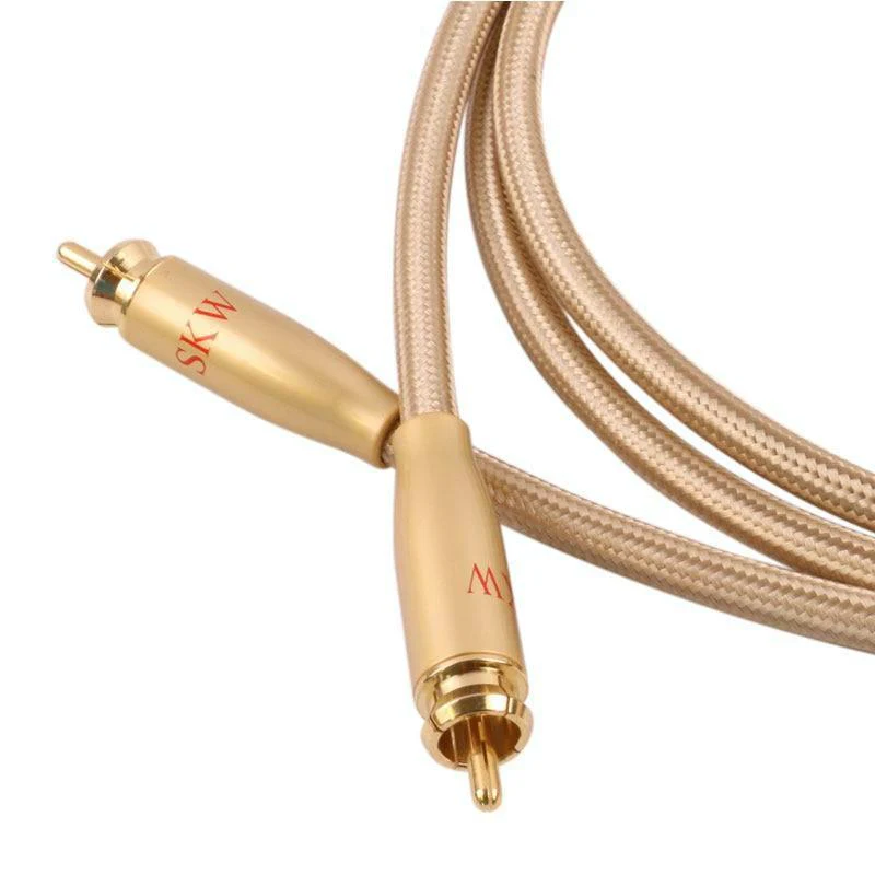 SKW SK1606001 RCA Audio Cable Male To Male Subwoofer Digital Coaxial Cable - Image 4