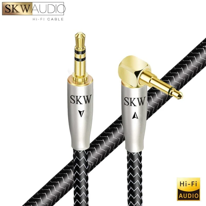 SKW WG20-02C Car Aux Audio Cable 3.5MM To 3.5MM Jack High-Purity Copper Conductor - Image 7