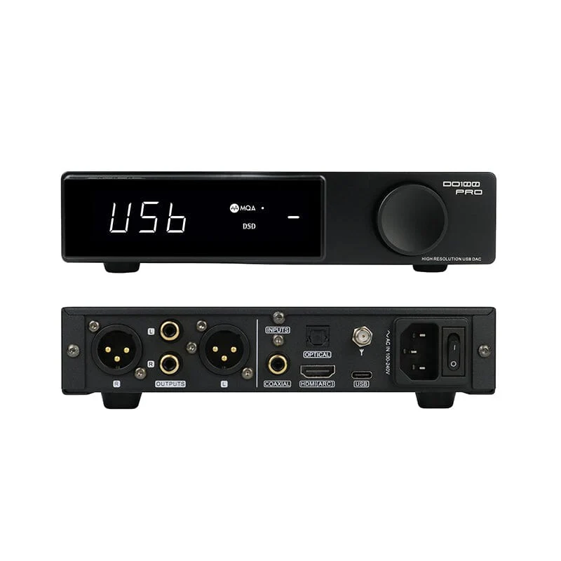 SMSL DO100 PRO Dual ES9039Q2M Chip DSD512 HiFi Balanced Desktop DAC - Image 3