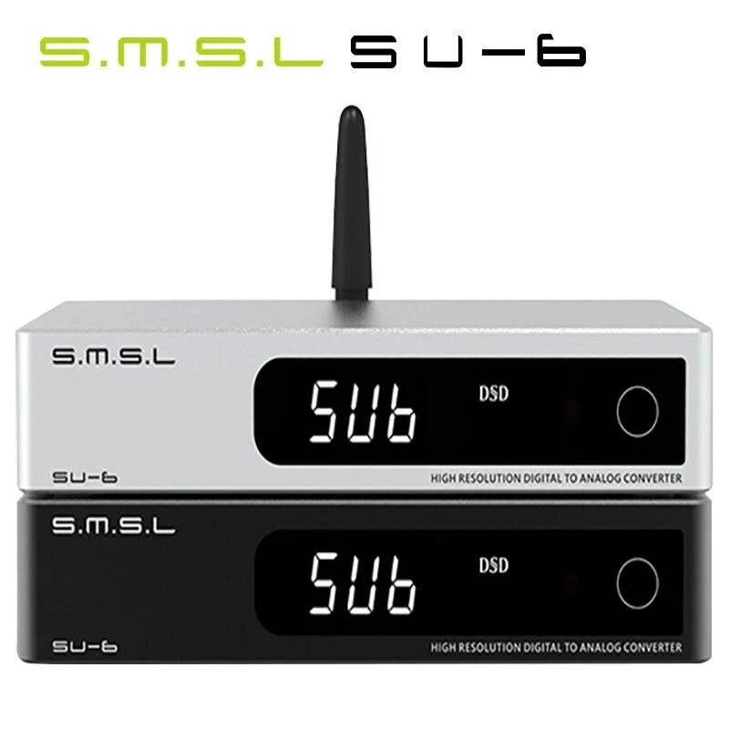 SMSL SU-6 DAC Bluetooth 5.0 LDAC USB Decoder - Image 4