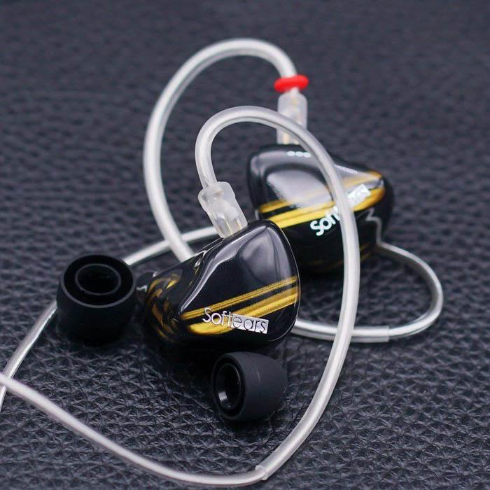 Softears CERBERUS 1DD+4BA+2EST Hybrid Drivers HiFi In-Ear Earphone - Image 8