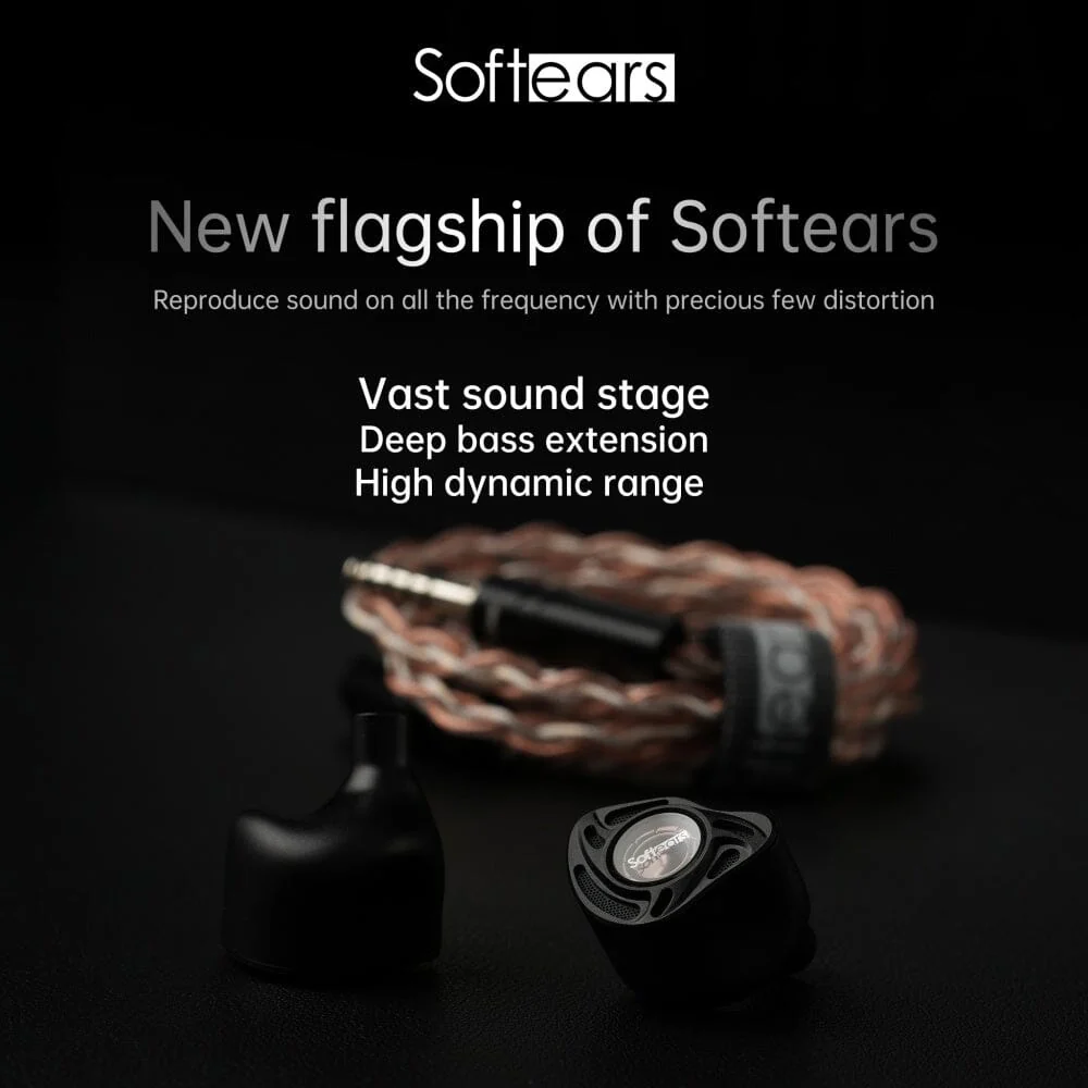 Softears Enigma 2DD+6BA+4EST Hybrid Drivers In-Ear Earphone - Image 3