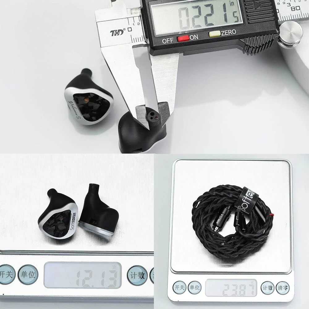 Softears VolumeS 2DD +2BA Hybrid Drivers IEMs - Image 13