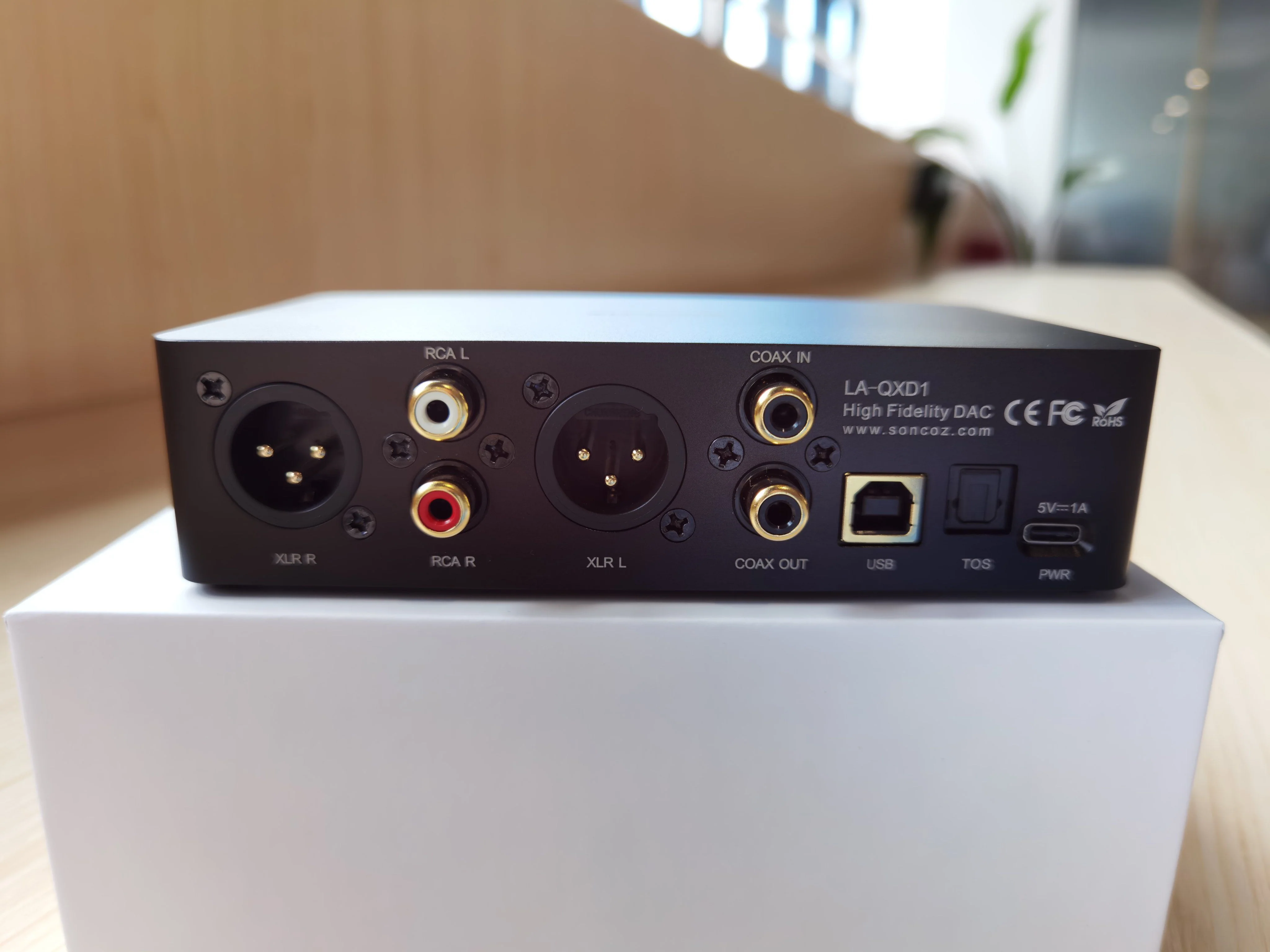 Soncoz LA-QXD1 Balanced  DAC + RCA/XLR cables - Image 5
