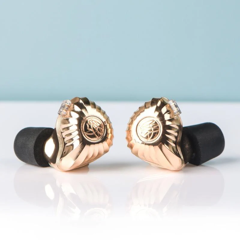 TFZ/KING RS HIFI IEM Earphones Hybrid 4nd Driver Unit Gold Diaphragm - Image 7