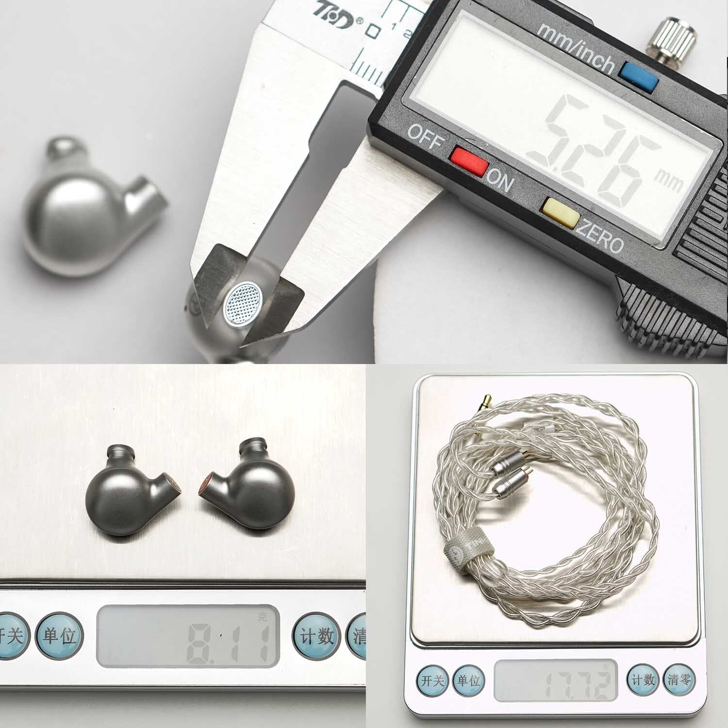 TinHiFi C5 10*10 Square Plate Diaphragm Customized BA Driver Earphone In-Ear Monitor - Image 9