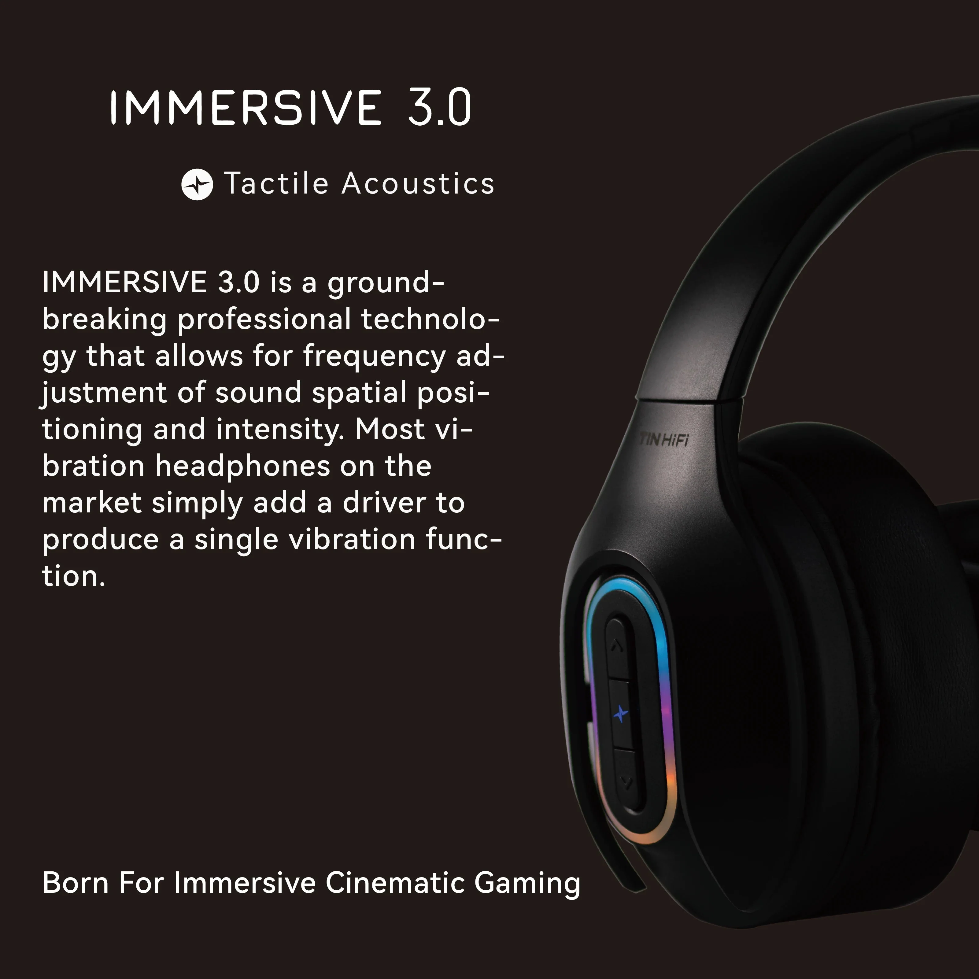 TinHiFi Chronos Immersive 3.0 40mm Titanium-Plated Driver Headphone - Image 3